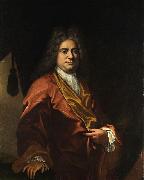 Giovanni Camillo Sagrestani Portrait of a gentleman in his housecoat Sweden oil painting artist